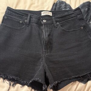 Abercrombie high rise shorts